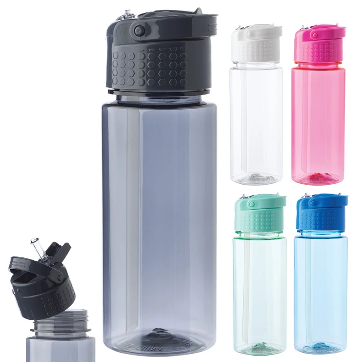 17 oz. Transparent Bottle with Handle (CM)