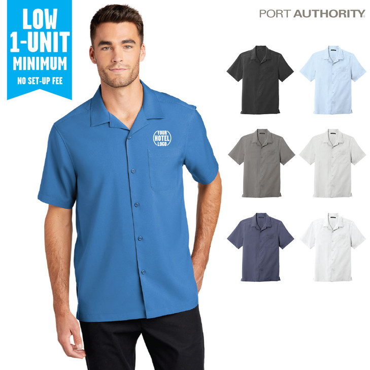 Mens Port Authority ® Short Sleeve Performance Staff Shirt  (OD)