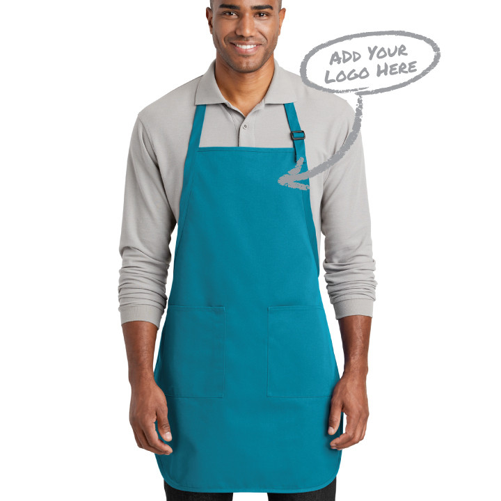 Port Authority ® Full-Length Two-Pocket Bib Apron