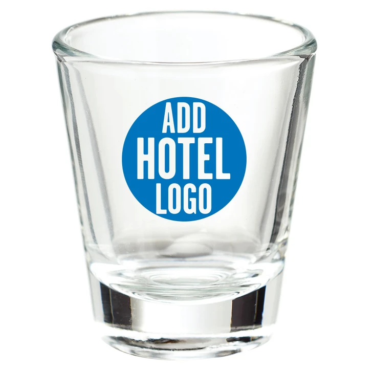 1.75 oz. Clear Glass Shot Glasses (CM)