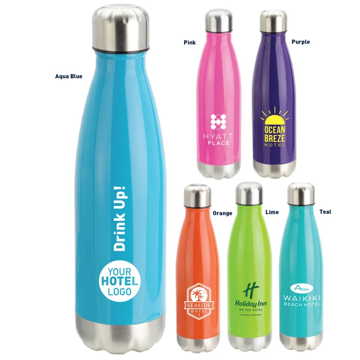 17 oz Vacuum Insulated Stainless Steel Bottle (CM)