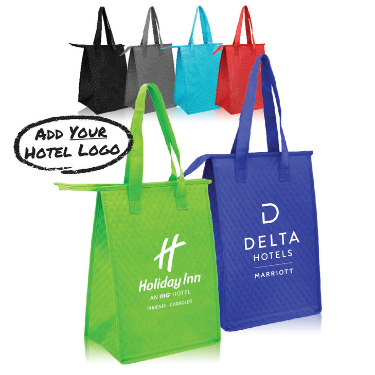 Zipper Insulated Lunch Tote Bag (CM)