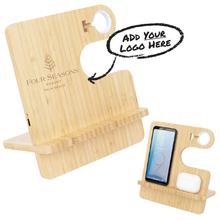 Bamboo Wireless Charging Station (CM)