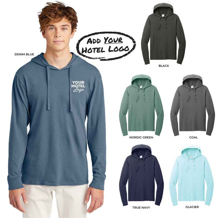 Unisex Beach Wash® Garment-Dyed Pullover Hooded Tee (OD)