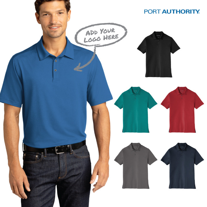 Mens Port Authority® City Stretch Polo