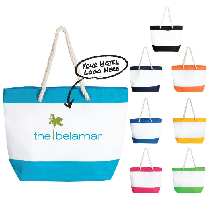 Pacifica Brands Nautical Beach Bag (CM)
