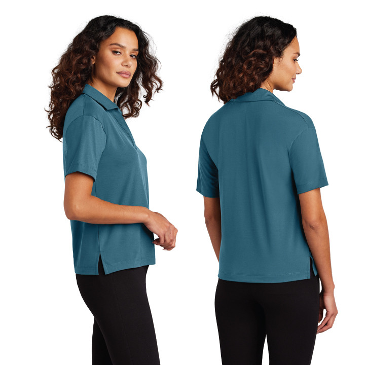 Ladies Mercer+Mettle® Stretch Jersey Polo (OD)