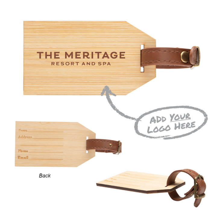 BAMBOO LUGGAGE TAG (CM)