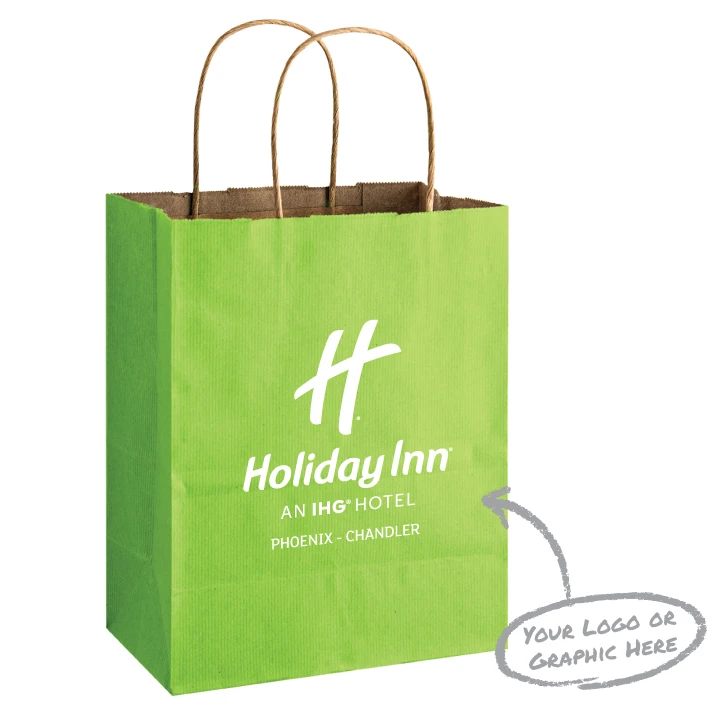 MATTE PAPER SHOPPER BAG - Imprint (CM)