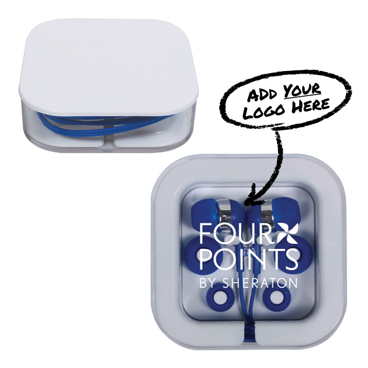 Earbuds In Square Case (CM)