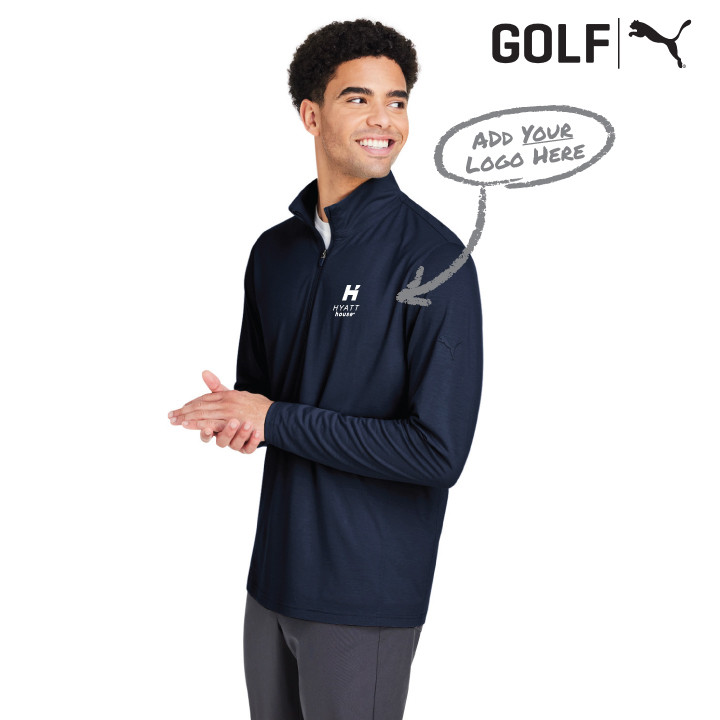 Puma Golf Men's Bandon Quarter-Zip (OD)