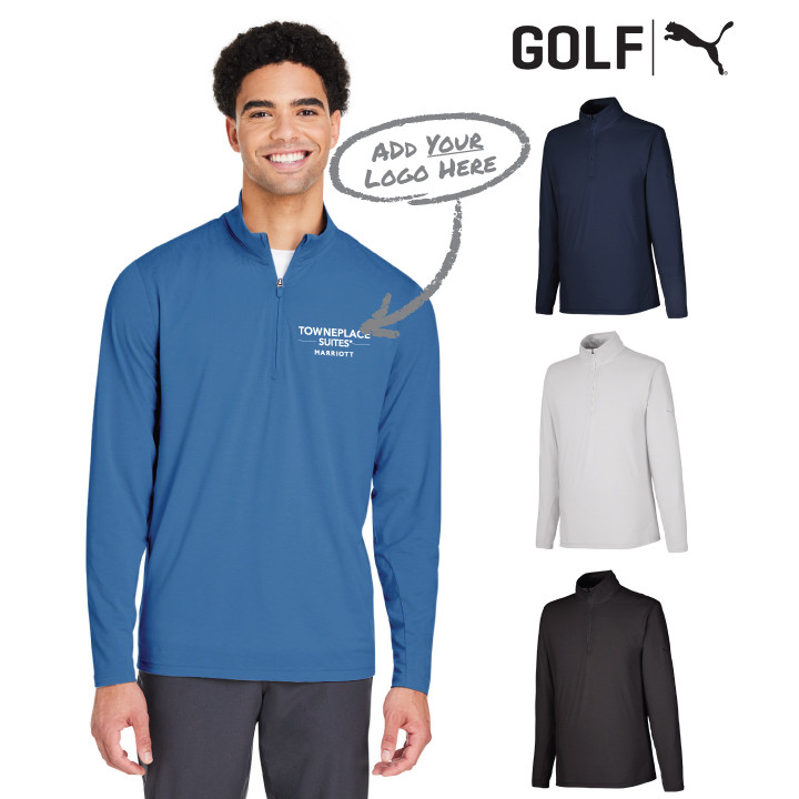 Puma Golf Men's Bandon Quarter-Zip (OD)