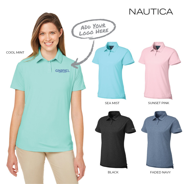 Nautica Ladies' Saltwater Stretch Polo (OD)
