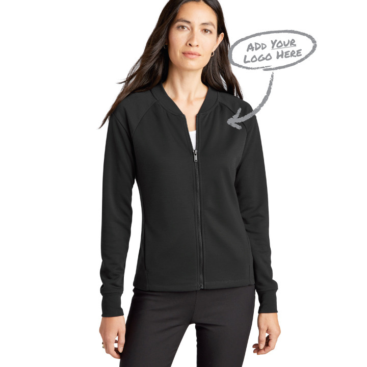Women's Double-Knit Bomber (ODE)
