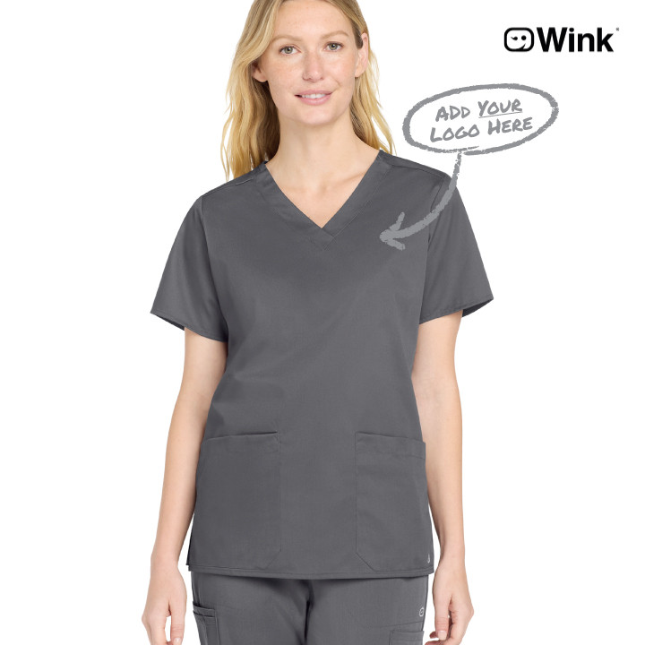 Wink® Women’s WorkFlex™ V-Neck Top (OD)