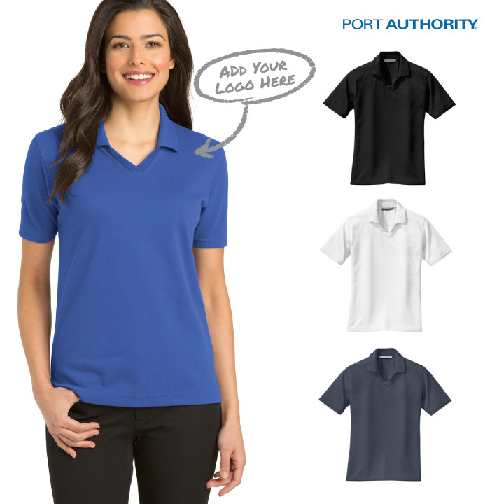 Women's Solid Rapid Dry™ Polo (ODE)