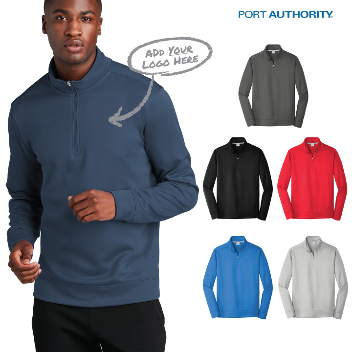 Performance Fleece 1/4-Zip Pullover Sweatshirt (OD)