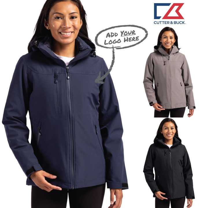 Cornice 3-in-1 Eco Waterproof Parka + Inner Layer Full Zip Womens Jacket System (ODE)