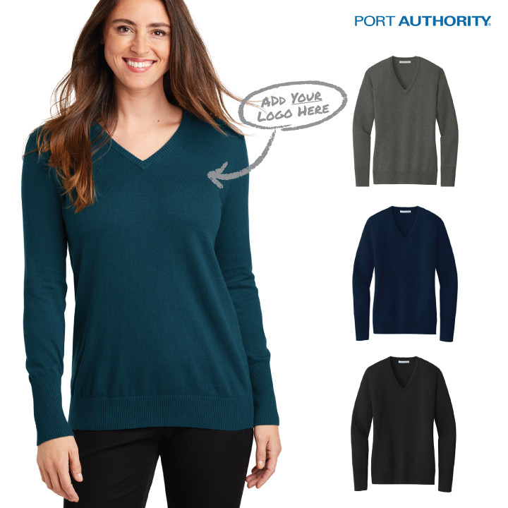 Women's V-Neck Sweater (ODE)