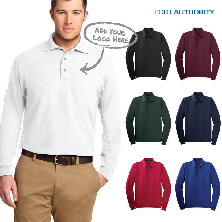 Silk Touch™ Long Sleeve Polo
