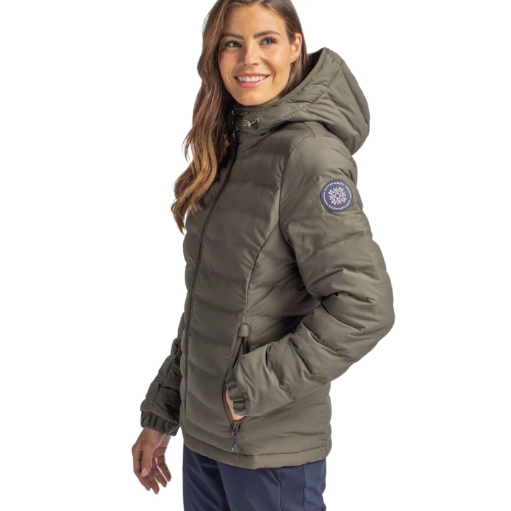 Cutter & Buck Mission Ridge Repreve® Eco Insulated Womens Puffer Jacket