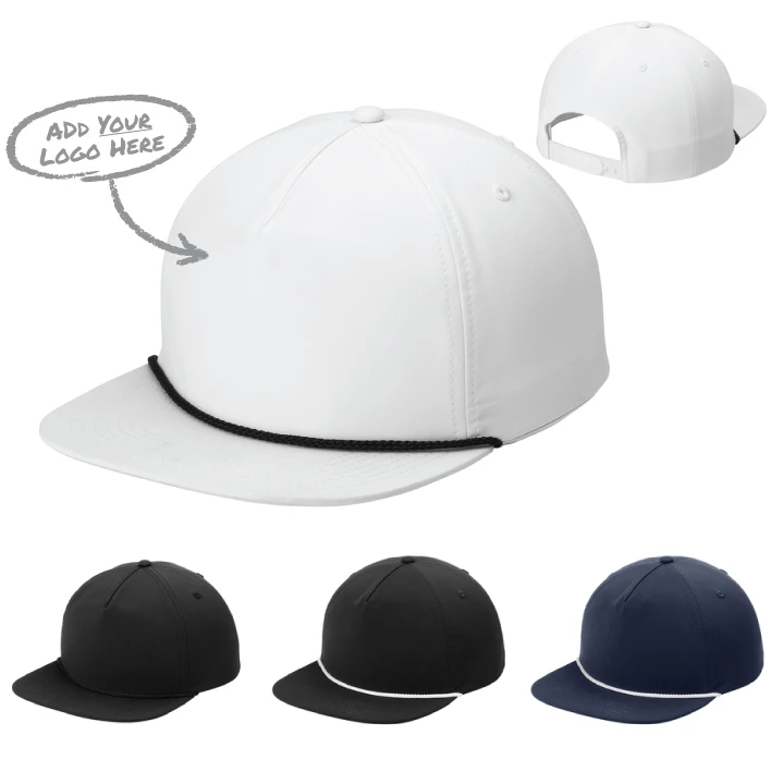 Port Authority® 5-Panel Poly Rope Cap