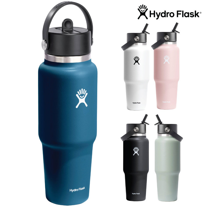 Hydro Flask® Travel Bottle With Flex Straw Cap 32oz
