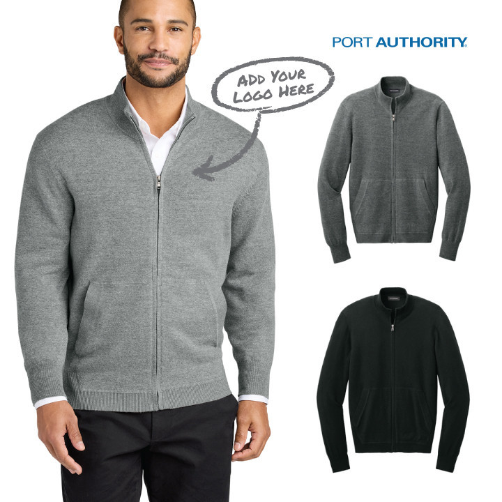 StepStone Easy Care Full-Zip Sweater