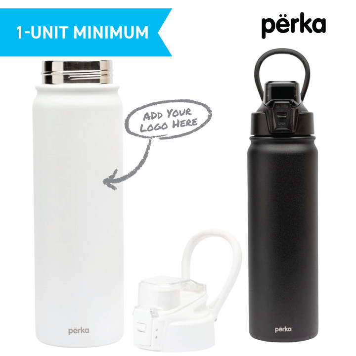 Perka® Rex 24 oz. Stainless Steel Water Bottle (single)