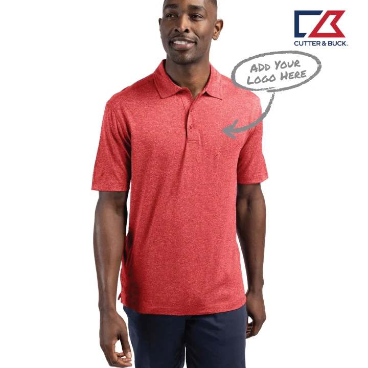 Clique Charge Active Mens Short Sleeve Polo