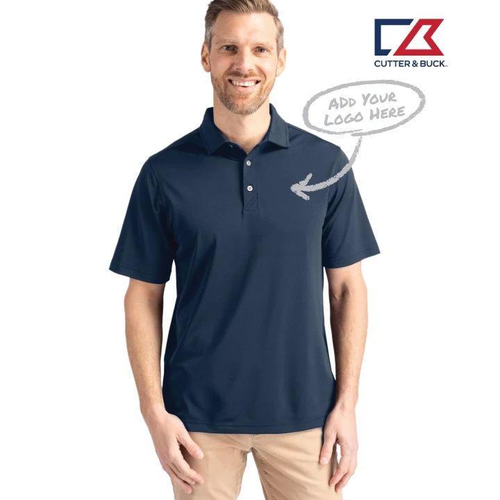 Cutter & Buck Virtue Eco Pique Recycled Mens Polo