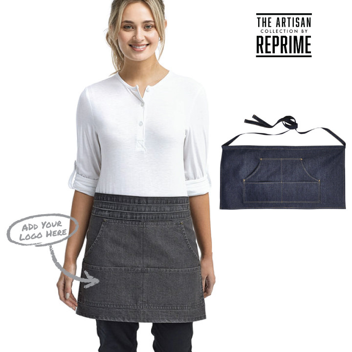 Unisex Jeans Stitch Denim Waist Apron