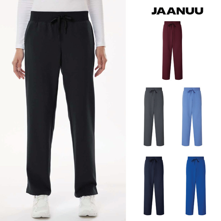Jaanuu - Women's Xenos Essential Knit-Waist Pants