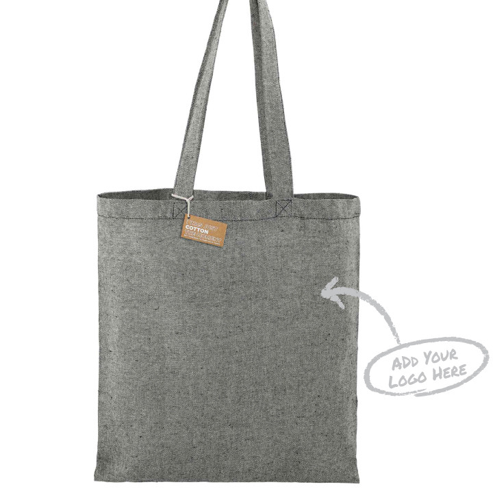 Eco-Friendly 5oz Recycled Cotton Twill Tote Bag