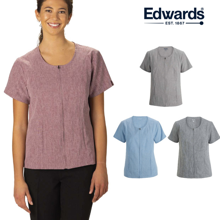MELANGE FULL-ZIP TUNIC