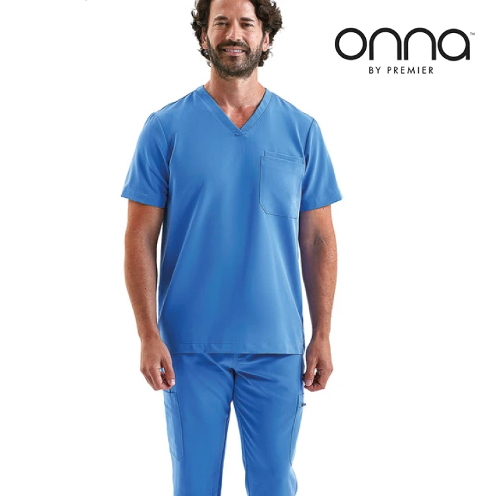 Onna By Premier Men's Limitless V-Neck Stretch Top
