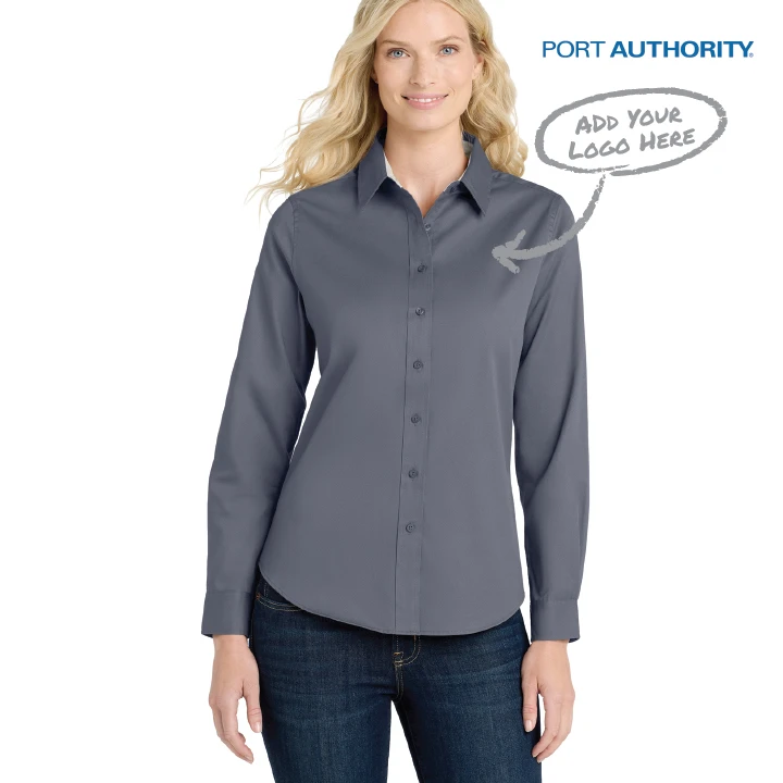 Port Authority® Women's Long Sleeve Easy Care Shirt
