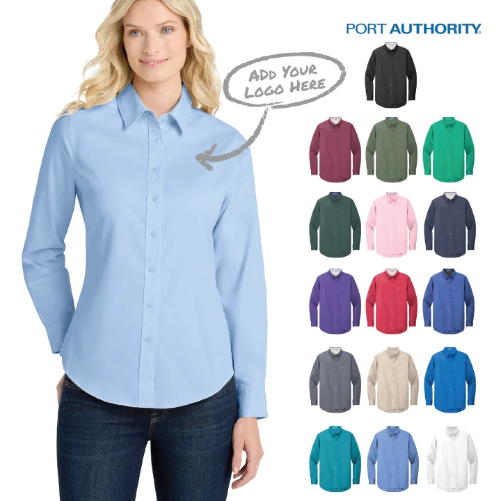 Port Authority® Women's Long Sleeve Easy Care Shirt