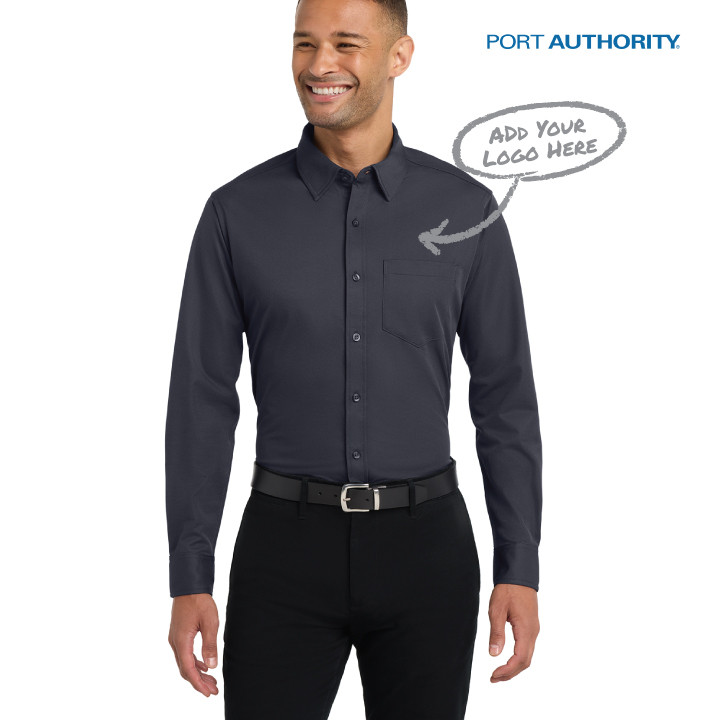Dimension Knit Dress Shirt