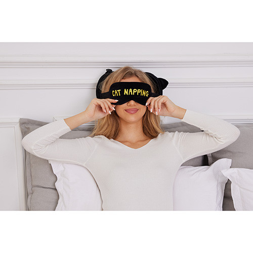 Comfort Pals™ Cat 2-in-1 Pillow Sleep Mask