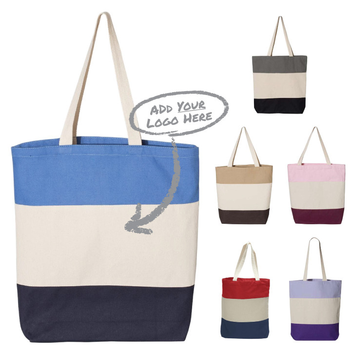 Tri-Color Tote