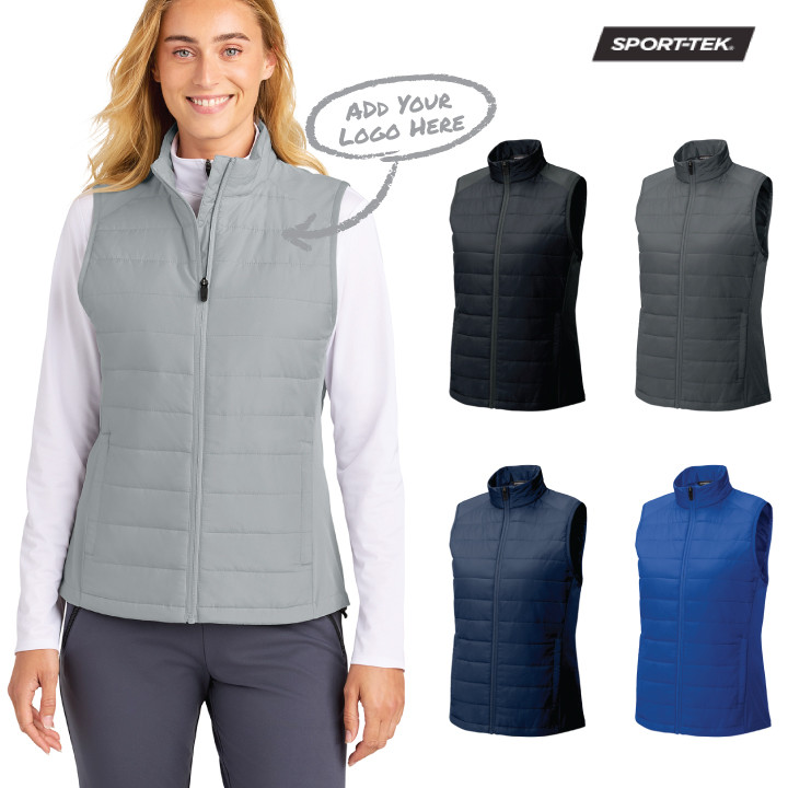 Sport-Tek® Women’s Teknical Hybrid Vest
