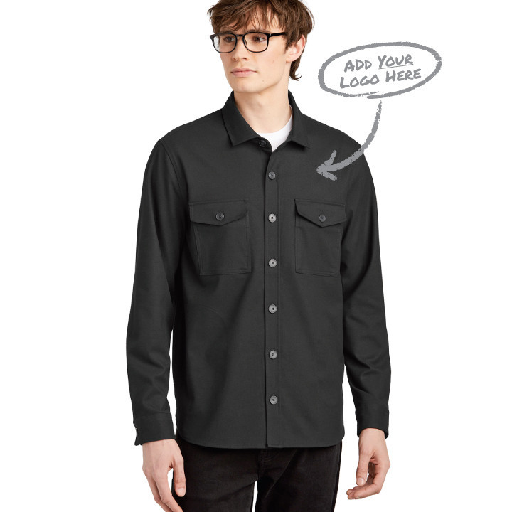 (Pacifica) Mercer+Mettle® Twill Shirt Jacket