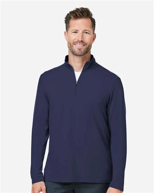 Devon & Jones Men's Raleigh Stretch Quarter-Zip Pullover