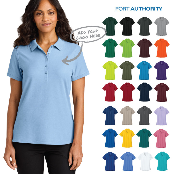 Port Authority® Women’s Wearever Signature Pique Polo