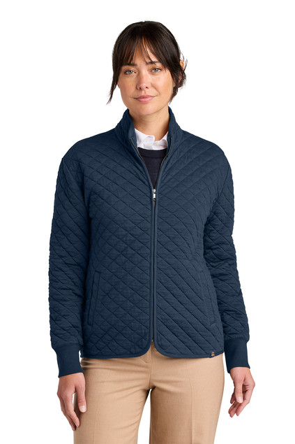Brooks Brothers® Women’s Diamond Quilt Full-Zip