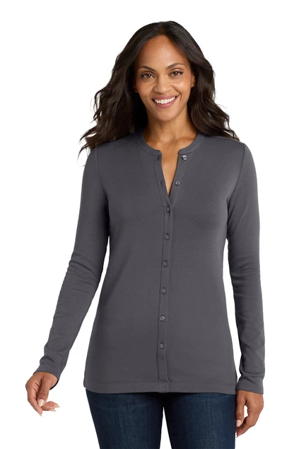 Port Authority® Women's Concept Stretch Button-Front Cardigan