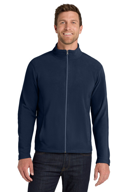 Port Authority® Microfleece Jacket on model with front view