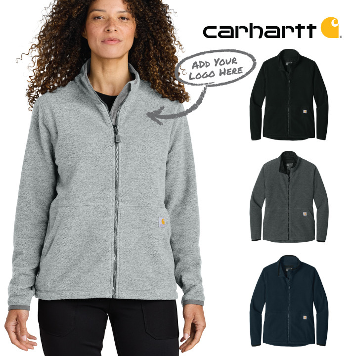Carhartt® Women’s Textured Full-Zip Fleece Jacket