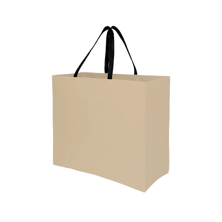 Paper Sustainable Bag with Web-Style Paper Handles (16x6x12)